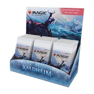 Magic: The Gathering Wizards of The Coast Kaldheim Set Booster Box Dented Read